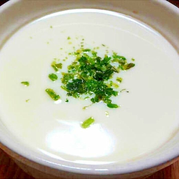 無調整豆乳でつくる豆腐 青のりを添えて レシピ 作り方 By デラみーやん 楽天レシピ 無調整豆乳でつくる豆腐 青のりを添えて レシピ 作り方 By デラみーやん 楽天レシピ